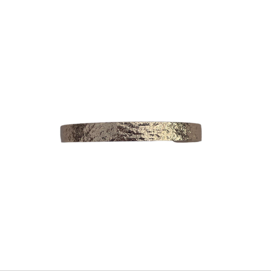 Ava Golden Solid Cuff Bracelet