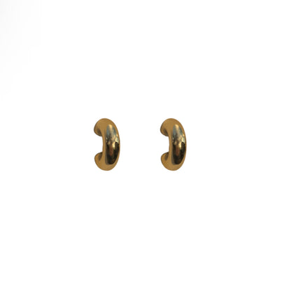 Grace Mini Solid Golden Hoop Earrings